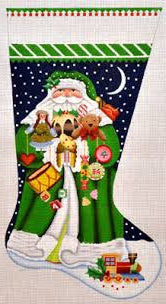 Toy Santa Stocking