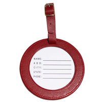 Lee Leather Luggage Tags