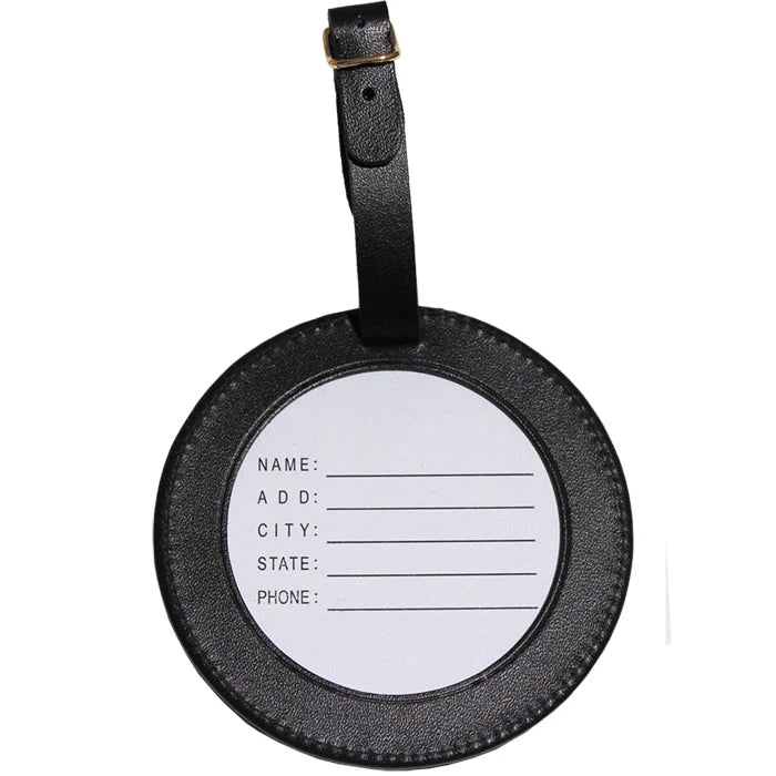 Lee Leather Luggage Tags
