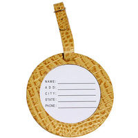 Lee Leather Luggage Tags