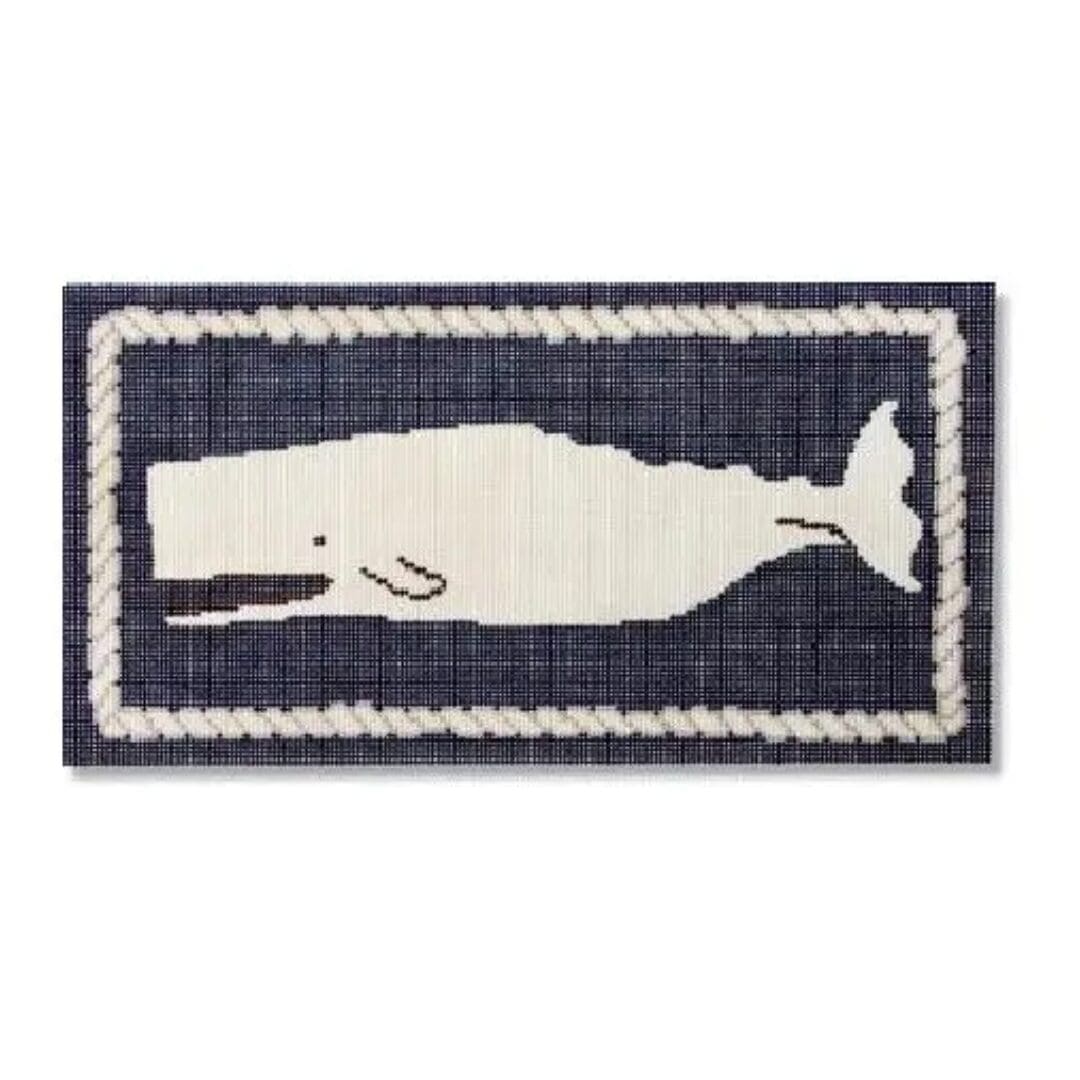 Whale w/Rope Border