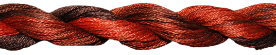 ThreadworX Overdyed Floss | 1042 Desert Sunset