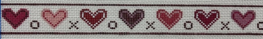 XOXO Valentines Hearts Belt