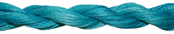 ThreadworX Overdyed Floss | 10551 Indian Turquoise