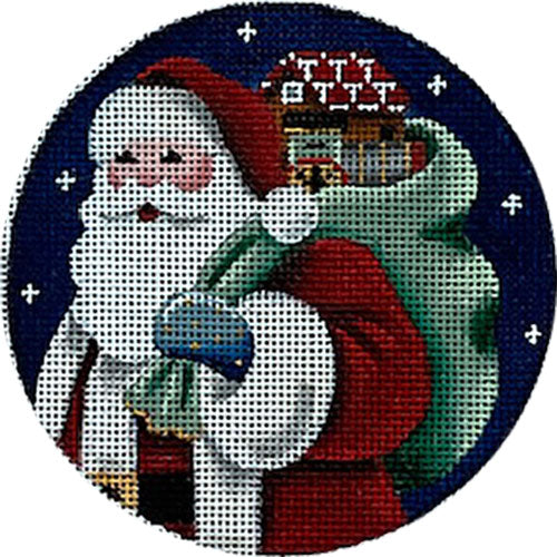 Santa with Toy Bag