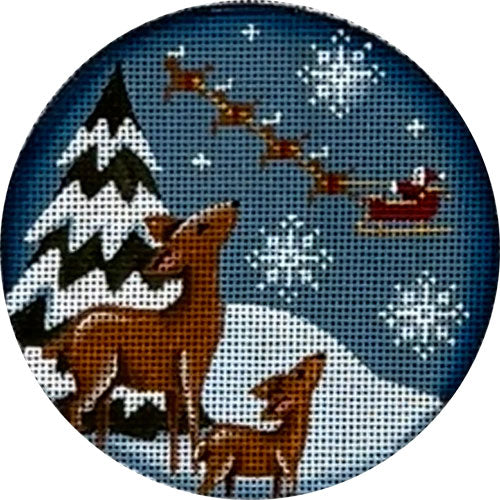Watching Santa