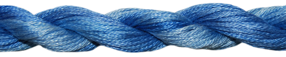 ThreadworX Overdyed Floss | 1016 Crystal Blue