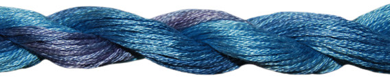 ThreadworX Overdyed Floss | 1026 Aqua Blue