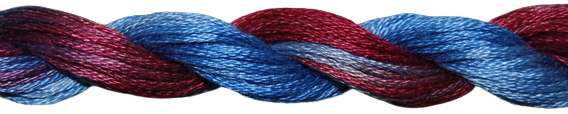 ThreadworX Overdyed Floss | 10261 Nature's Berries