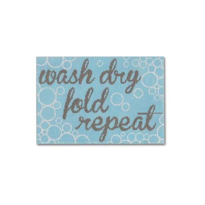 Wash dry fold repeat