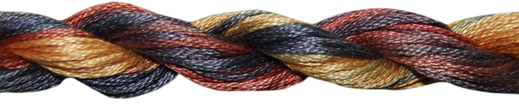 ThreadworX Overdyed Floss | 1039 Autumn Leaves