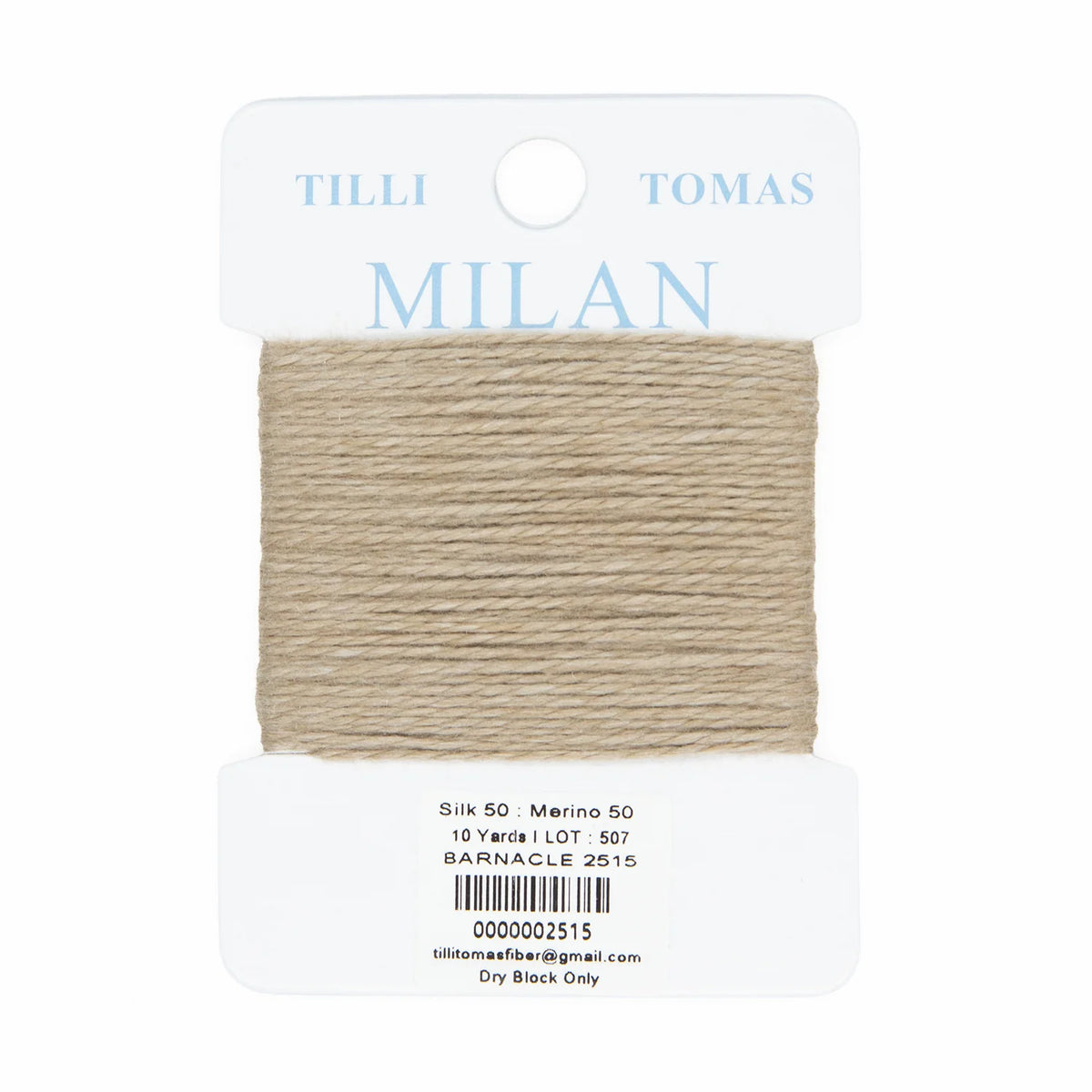 Milan 10 Yd Card | MC-2515 Barnacle