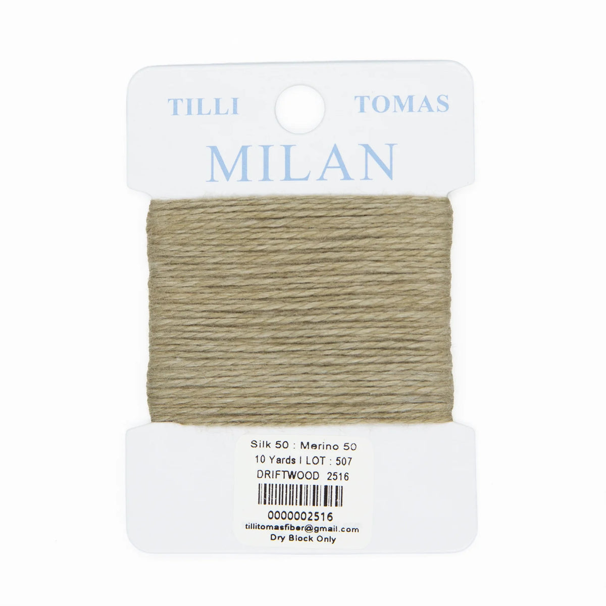 Milan 10 Yd Card | MC-2516 Driftwood
