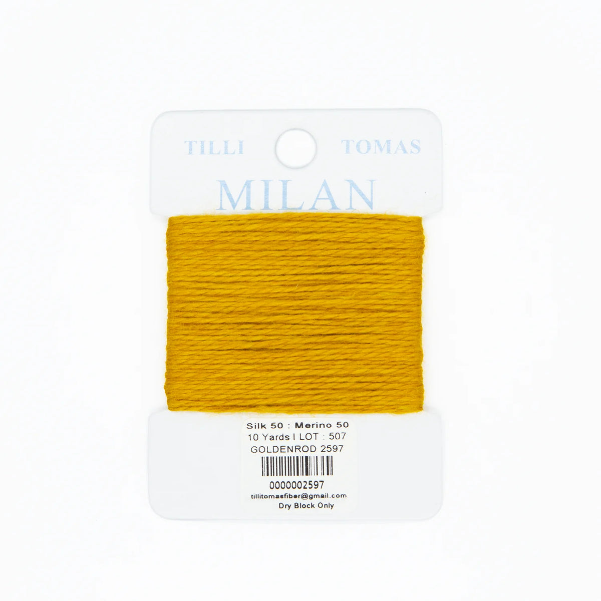Milan 10 Yd Card | MC-2597 Goldenrod