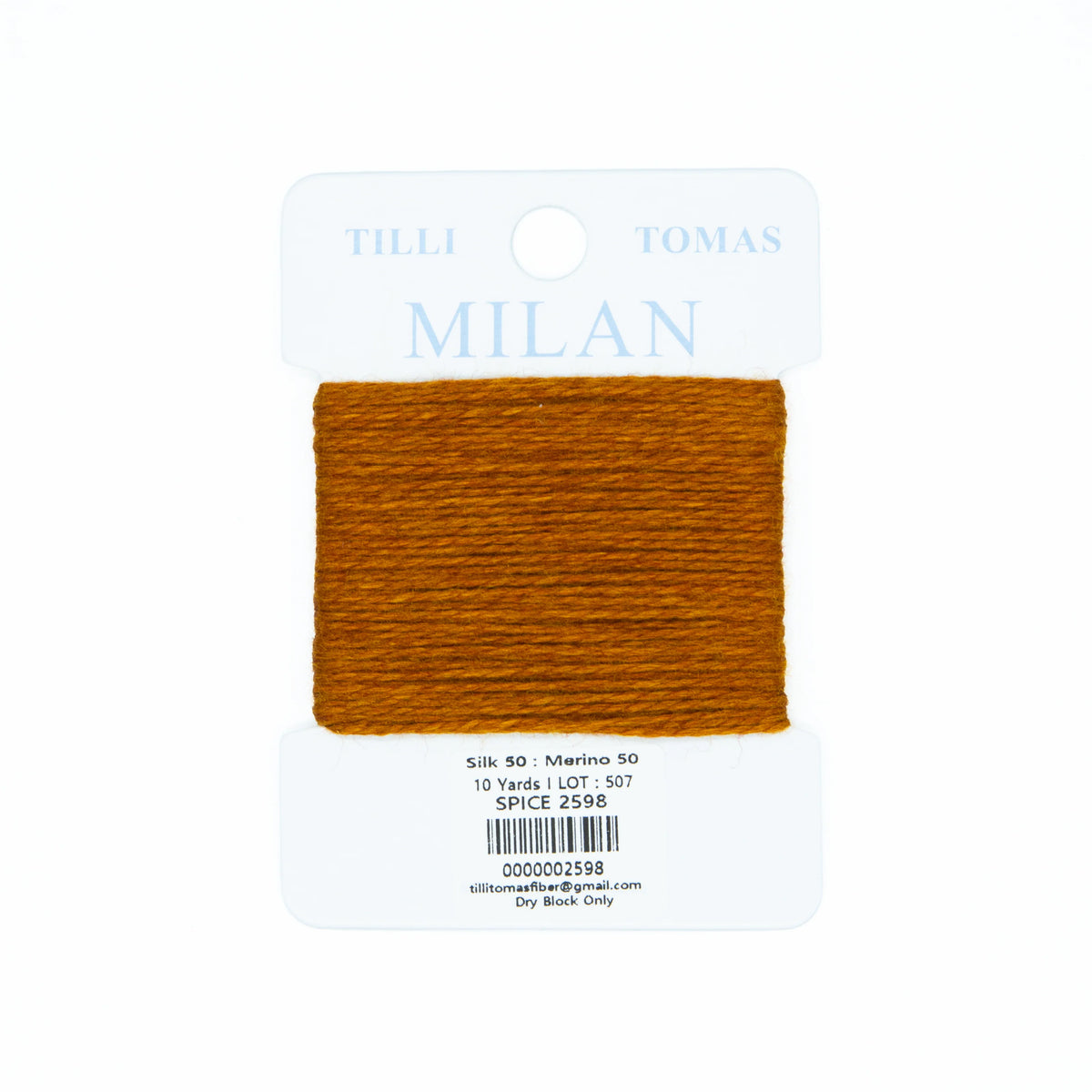 Milan 10 Yd Card | MC-2598 Spice