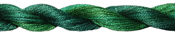 ThreadworX Overdyed Floss | 1048 Woodland Green