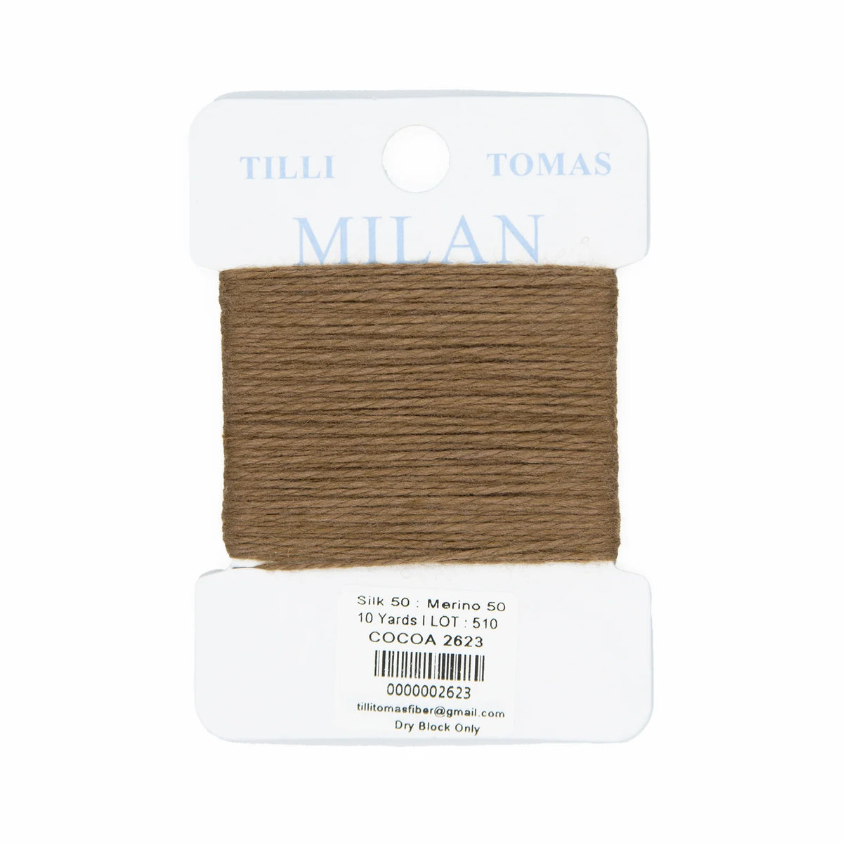 Milan 10 Yd Card | MC-2623 Cocoa