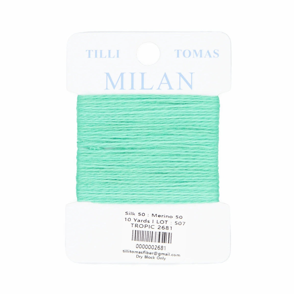 Milan 10 Yd Card | MC-2681 Tropic