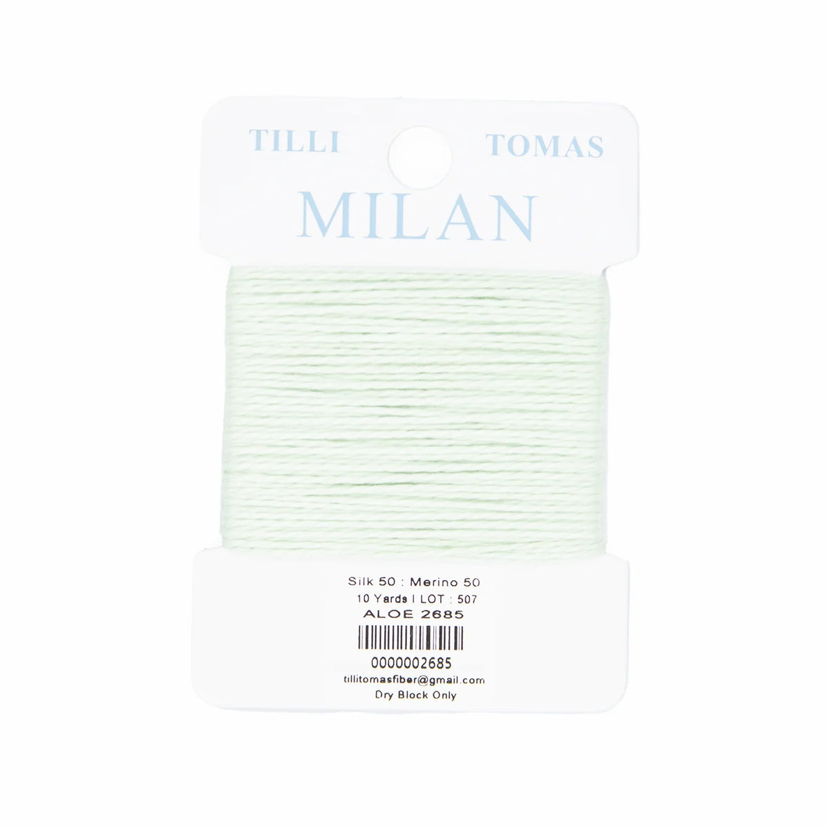 Milan 10 Yd Card | MC-2685 Aloe