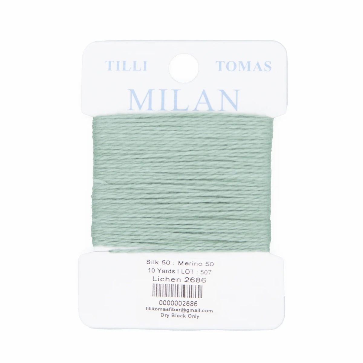 Milan 10 Yd Card | MC-2686 Lichen