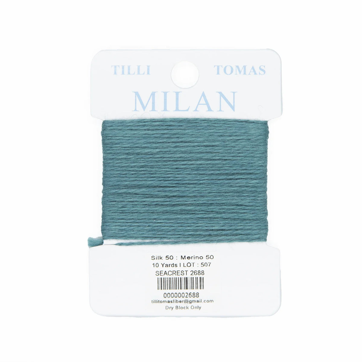Milan 10 Yd Card | MC-2688 Sea Crest