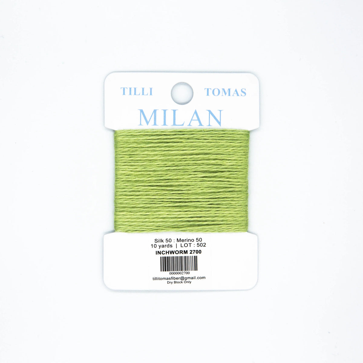 Milan 10 Yd Card | MC-2700 Inchworm