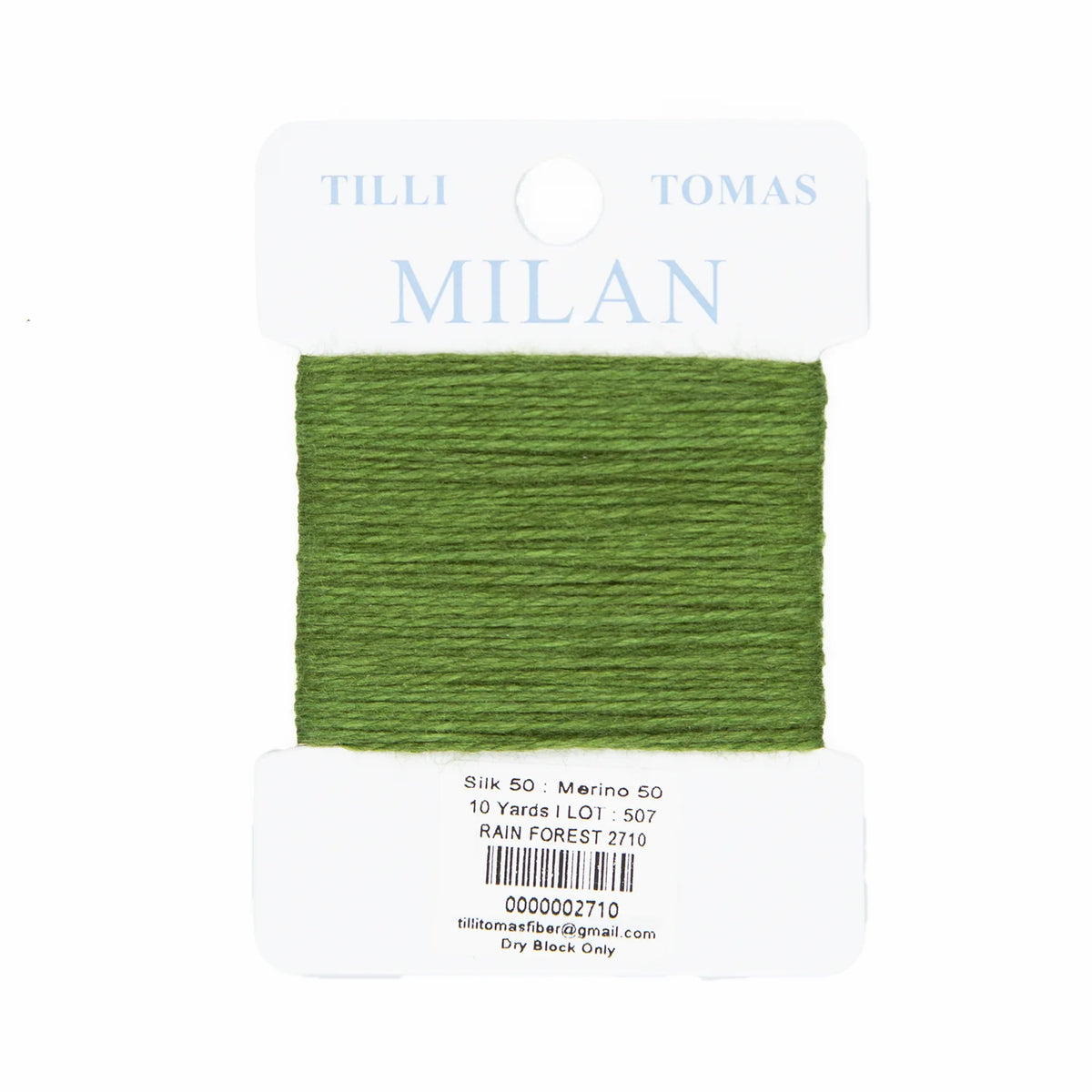 Milan 10 Yd Card | MC-2710 Rain Forest