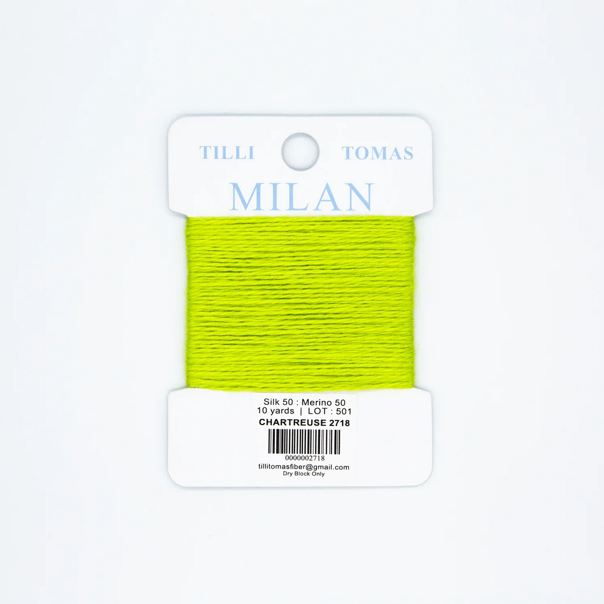 Milan 10 Yd Card | MC-2718 Chartreuse