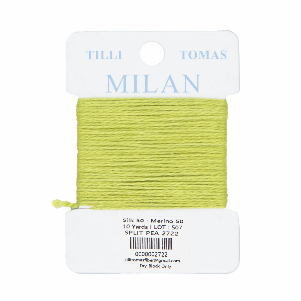 Milan 10 Yd Card | MC-2722 Split Pea
