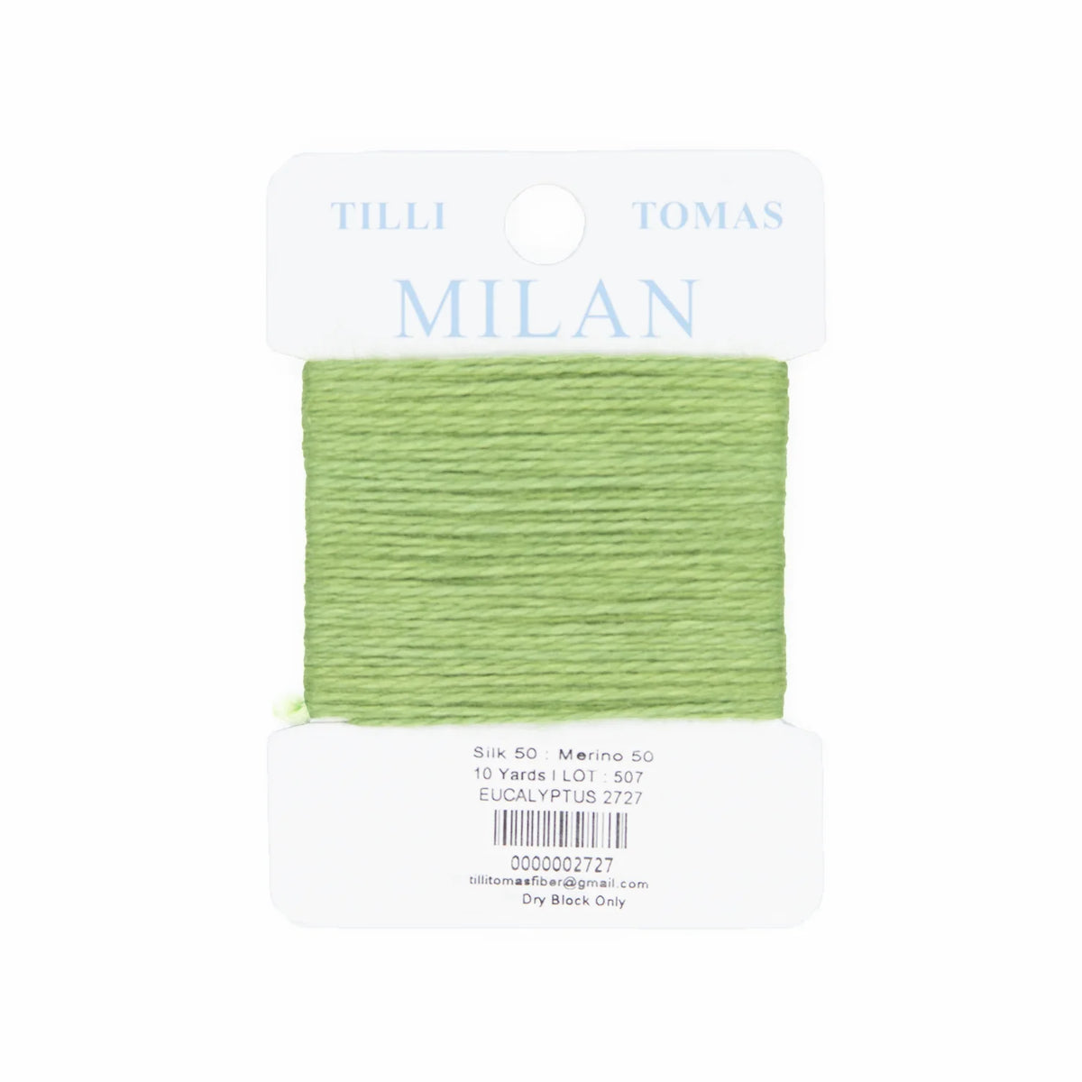 Milan 10 Yd Card | MC-2727 Eucalyptus