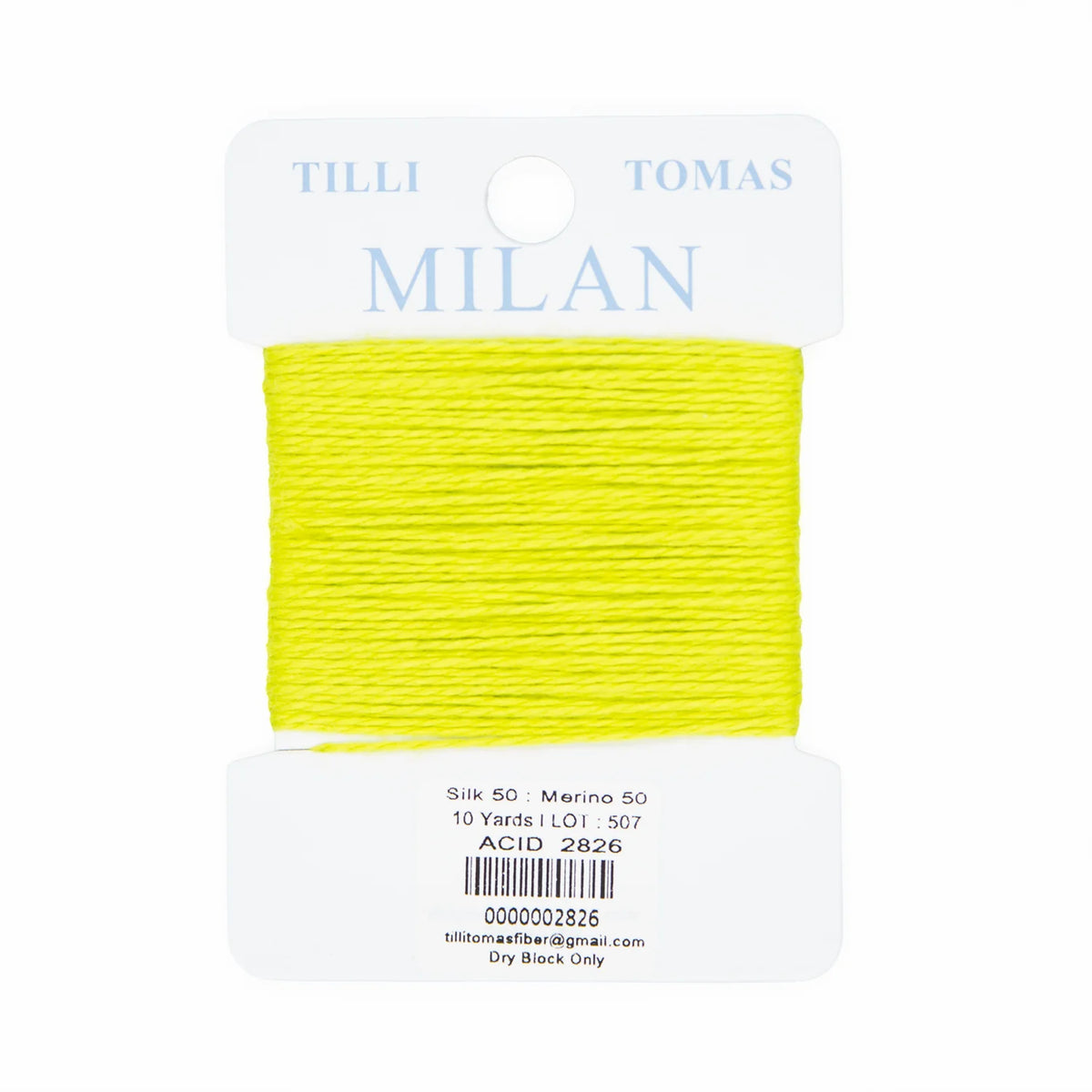 Milan 10 Yd Card | MC-2826 Acid