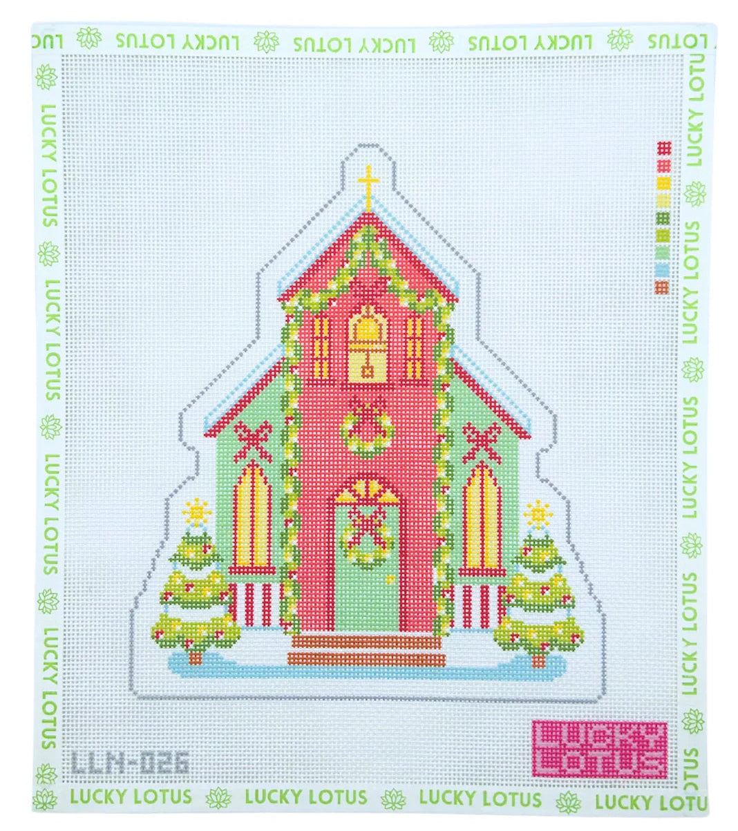 Church Christmas Village