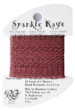Sparkle Rays 13 | SR30 Burgundy