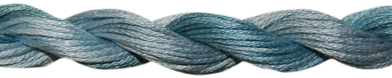ThreadworX Overdyed Floss | 1022 Rain Storm #1