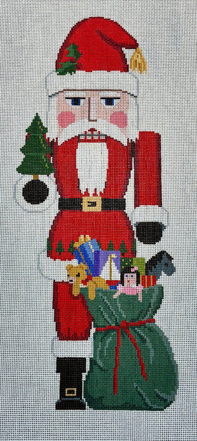 Santa with Bag oof Toys Nutcracker