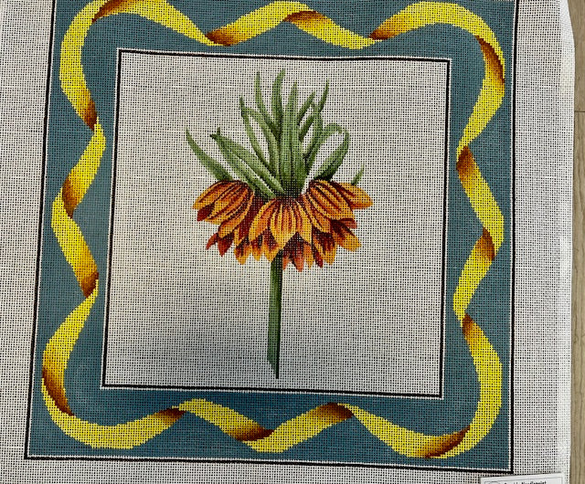 Frittillaria Ribbon Rug Square