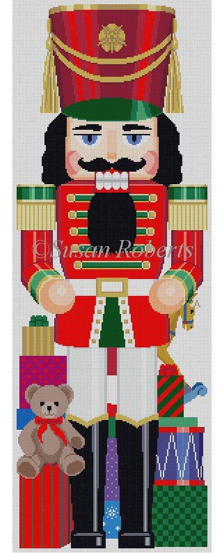 Nutcracker With Toys Front 30"