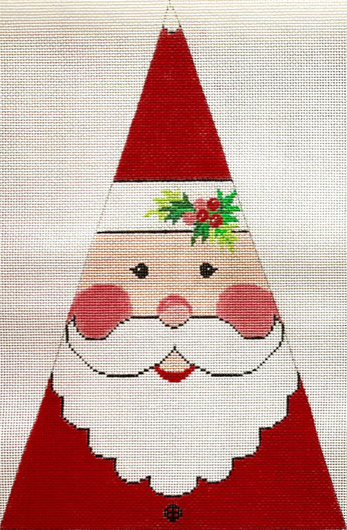 Large Santa Face Tree Shape