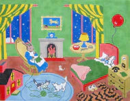 Good Night Moon Green Room