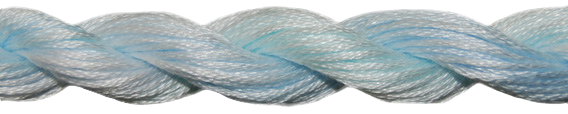 ThreadworX Overdyed Floss | 1018 Baby Blue Eyes