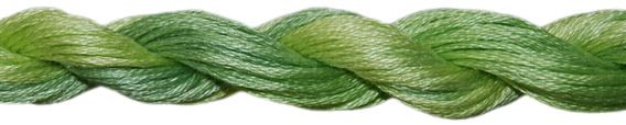 ThreadworX Overdyed Floss | 1046 Lemon Grass