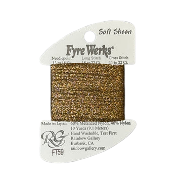 Fyre Werks Soft Sheen | FT59 Tawny Gold