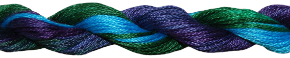 ThreadworX Overdyed Floss | 1138 Mosaic