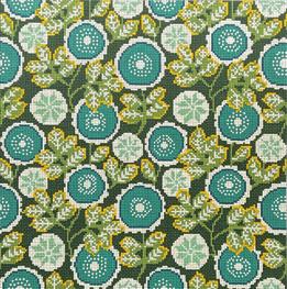 ARTISAN FLORAL-EMERALD