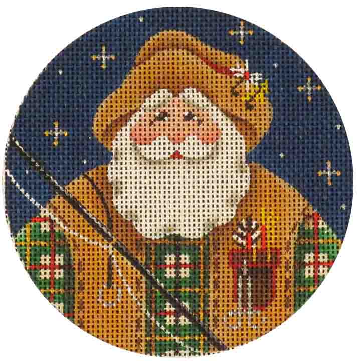 Fishing Santa