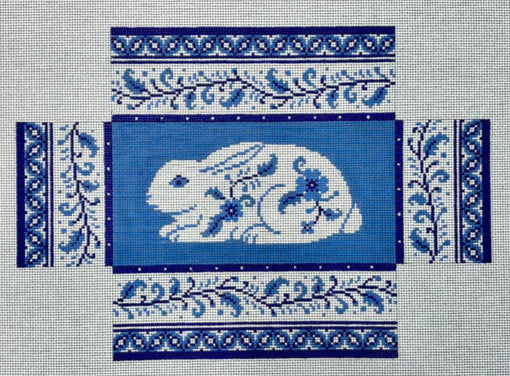Blue & White Rabbit Brick