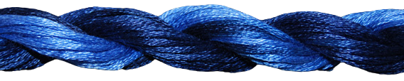 ThreadworX Overdyed Floss | 1025 Blue Navy