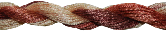ThreadworX Overdyed Floss | 1035 Cherry Vanilla