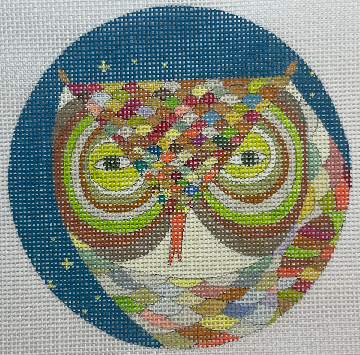 Colorful Owl Ornament