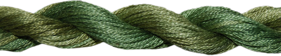ThreadworX Overdyed Floss | 1069 Spanish Olives